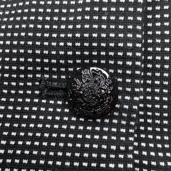 WHBM Black White Textured Vest Size 4 Sleeveless Button Front - Picture 3 of 6